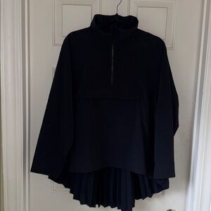 ATHLETA BLACK SOJOURN WINDBREAKER